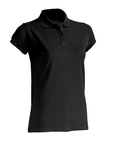 Koszulka POLO DAMSKA POPL 200 CZARNY XXL Koszulka POLO DAMSKA POPL 200 CZARNY XXL