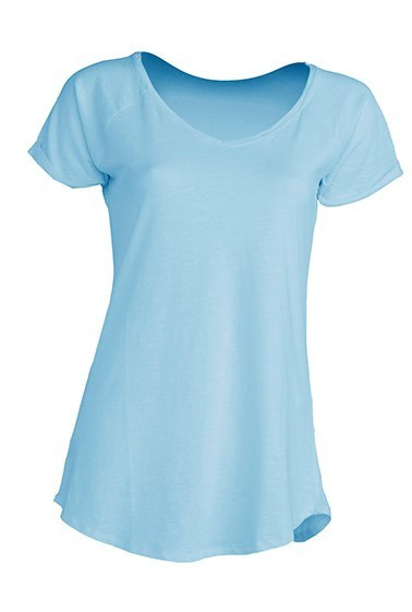 Koszulka damska TSUL SLB Slub Lady BIAŁA L-XL Koszulka damska TSUL SLB Slub Lady BIAŁA L-XL