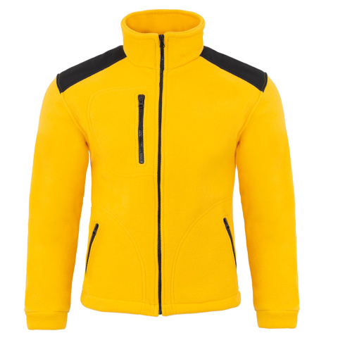 Bluza polarowa FLRA340 PREMIUM ŻÓŁTY/CZARNY S Bluza polarowa FLRA340 PREMIUM ŻÓŁTY/CZARNY S