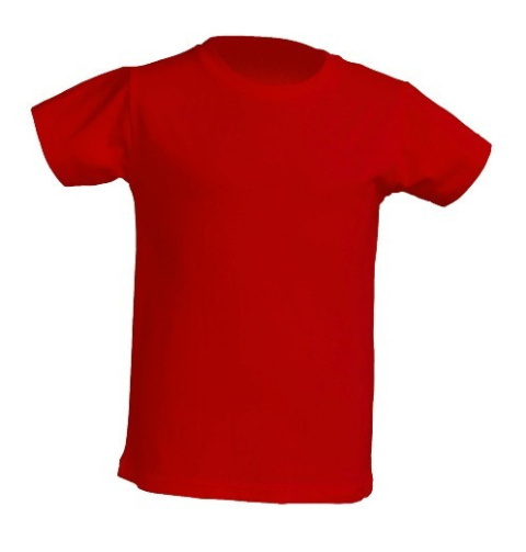 Koszulka dziecięca JHK TSRK 150 kr.rękaw red 12-14 Koszulka dziecięca JHK TSRK 150 kr.rękaw red 12-14