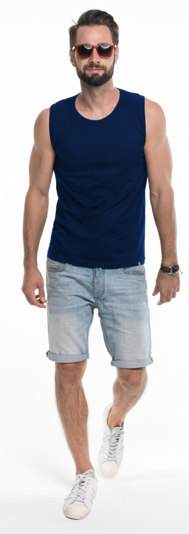 Koszulka męska SHORT 21340 granatowy M Koszulka męska SHORT 21340 granatowy M