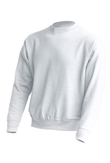 Bluza prosta SWRA 290 Biała M Bluza prosta SWRA 290 Biała M