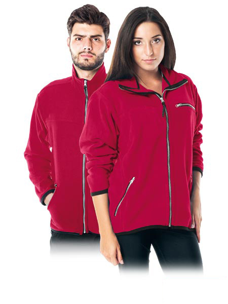 Bluza z polaru HONEY czerwona roz.XXXL Bluza z polaru HONEY czerwona roz.XXXL