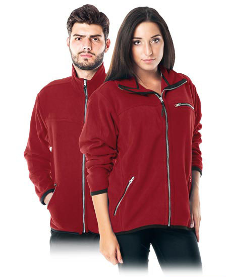 Bluza z polaru HONEY bordowy roz.XXXL Bluza z polaru HONEY bordowy roz.XXXL