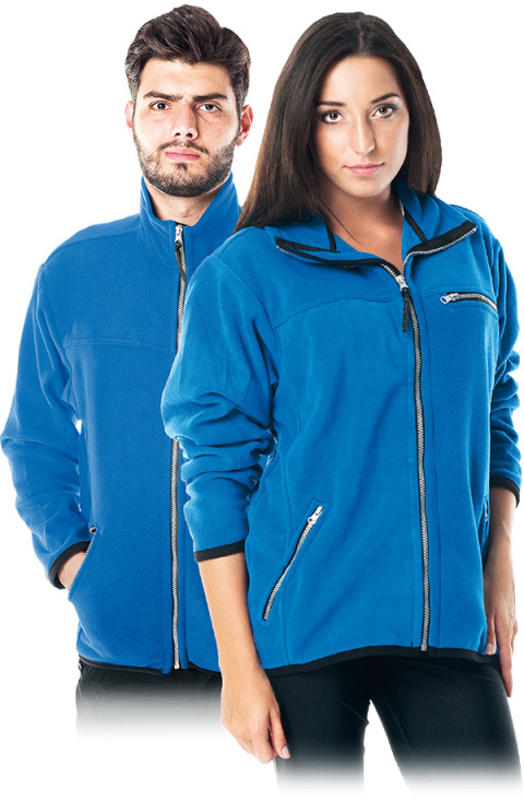 Bluza z polaru HONEY niebieski L Bluza z polaru HONEY niebieski L