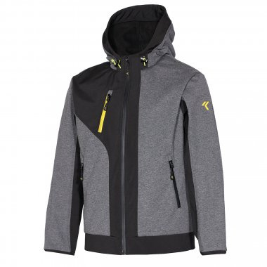 Kurtka softshell RUSH szaro-czarna rozmiar L Kurtka softshell RUSH szaro-czarna rozmiar L