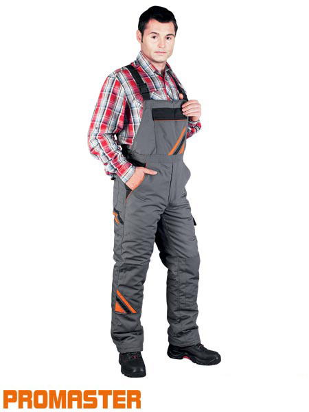 Spodnie ogrodniczki ocieplane PRO-WIN-B roz. XL Spodnie ogrodniczki ocieplane PRO-WIN-B roz. XL