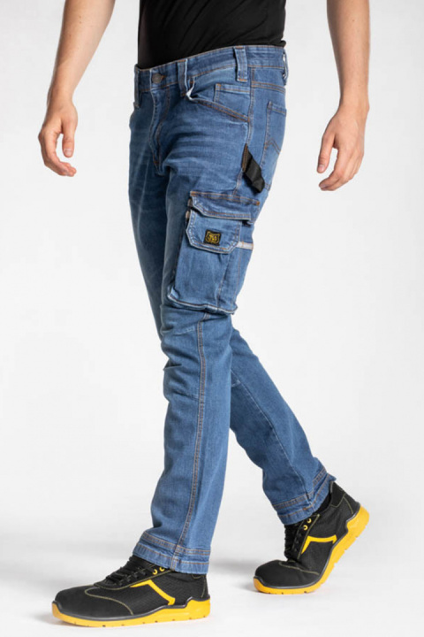 Spodnie robocze jeans stretch JOB Spodnie robocze jeans stretch JOB