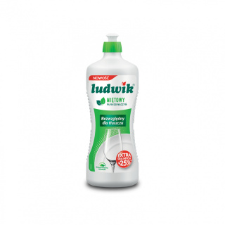 LUDWIK Płyn do mycia naczyń 450ml miętowy