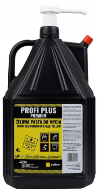 Pasta żel do silnie zabrudzonych rąk Profi Plus Premium 4l Tess