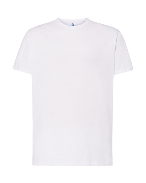 T-shirt koszulka bawełniana męska TSRA Biała 150g rozm. XS JHK T-shirt koszulka bawełniana męska TSRA Biała 150g rozm. XS JHK