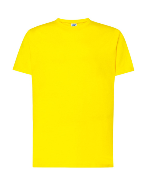 T-shirt koszulka bawełniana męska TSRA Żółty 150g rozm. L JHK