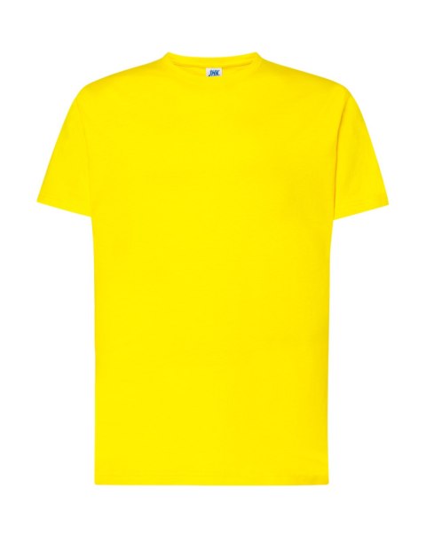 T-shirt koszulka bawełniana męska TSRA Żółty 150g rozm. XXL JHK T-shirt koszulka bawełniana męska TSRA Żółty 150g rozm. XXL JHK
