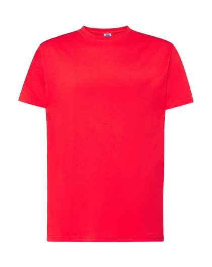 T-shirt koszulka bawełniana męska TSRA Warm Red 150g JHK