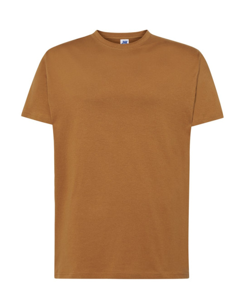T-shirt koszulka bawełniana męska TSRA Brązowa 150g rozm. M JHK T-shirt koszulka bawełniana męska TSRA Brązowa 150g rozm. M JHK