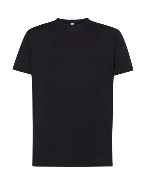 T-shirt koszulka bawełniana męska TSRA Czarna 150g rozm. 5XL JHK T-shirt koszulka bawełniana męska TSRA Czarna 150g rozm. 5XL JHK
