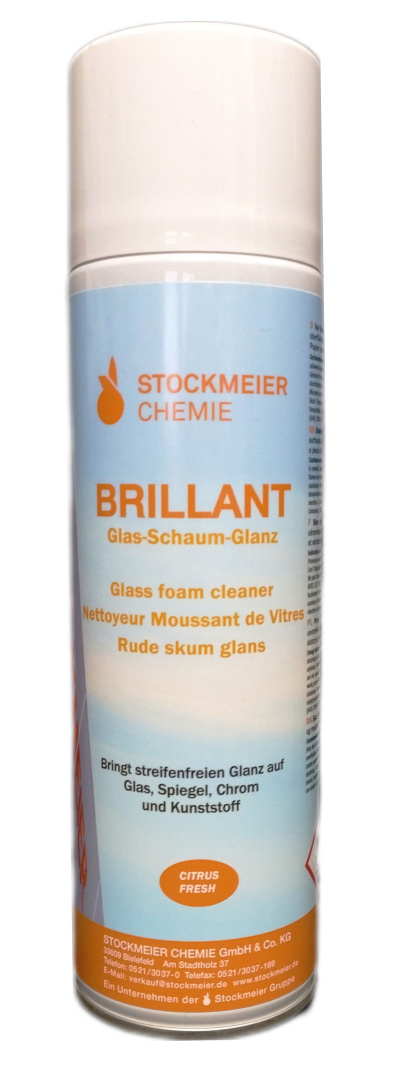 BRILLANT aktywna pianka do mycia szyb 500ml Stockmeier BRILLANT aktywna pianka do mycia szyb 500ml Stockmeier