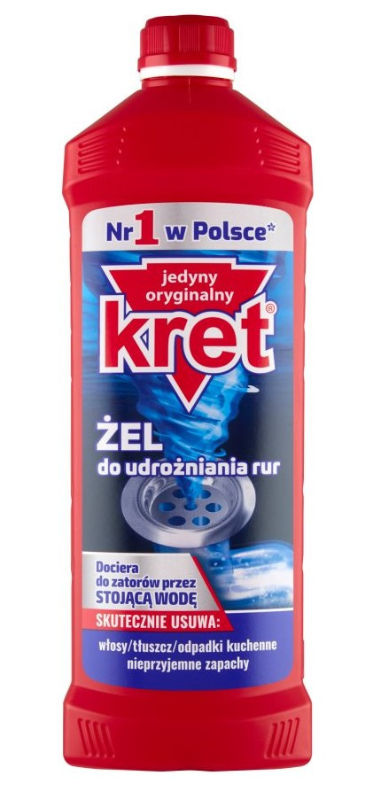 Kret żel do udrażniania rur 1kg