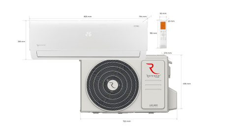Klimatyzator ROTENSO Ukura 2,6 kW