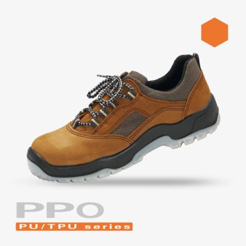 Półbuty bezpieczne z metalowym podnoskiem S1 rozm. 42 PPO 62N