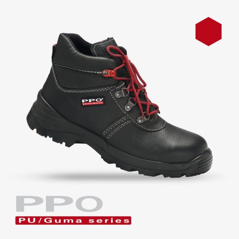 Buty robocze trzewiki z metalowym podnoskiem S1 rozm. 39 PPO 037 Buty robocze trzewiki z metalowym podnoskiem S1 rozm. 39 PPO 037