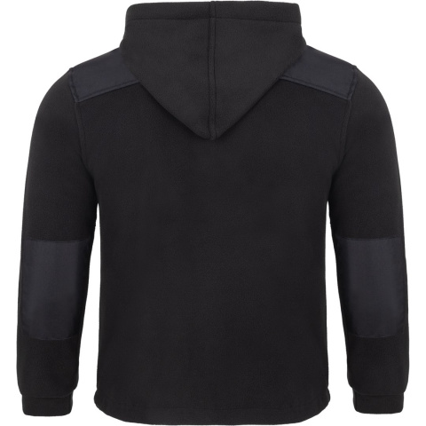 Bluza polarowa z kapturem czarna 340g JHK Bluza polarowa z kapturem czarna 340g JHK