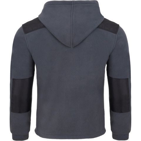 Bluza polarowa z kapturem rozm. XXL grafitowo - czarna 340g JHK Bluza polarowa z kapturem rozm. XXL grafitowo - czarna 340g JHK