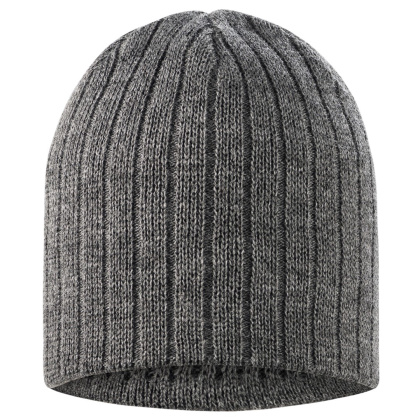 Czapka zimowa Beanie z miękkiego akrylu ash melange