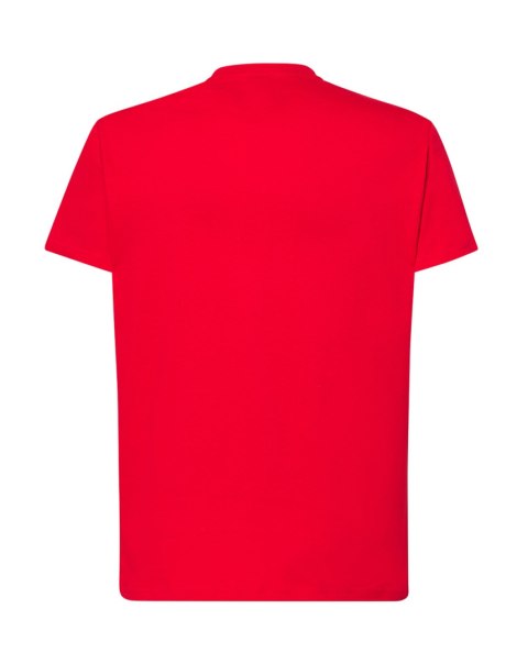 T-shirt koszulka bawełniana męska TSRA czerwona 190g rozm. XL JHK T-shirt koszulka bawełniana męska TSRA czerwona 190g rozm. XL JHK