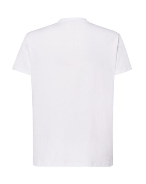 T-shirt koszulka bawełniana męska TSRA biała 190g rozm. M JHK T-shirt koszulka bawełniana męska TSRA biała 190g rozm. M JHK