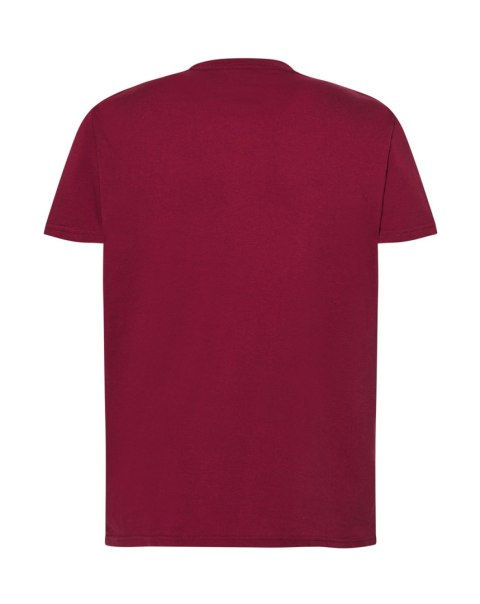 T-shirt koszulka bawełniana męska TSRA bordo 190g rozm. L JHK T-shirt koszulka bawełniana męska TSRA bordo 190g rozm. L JHK