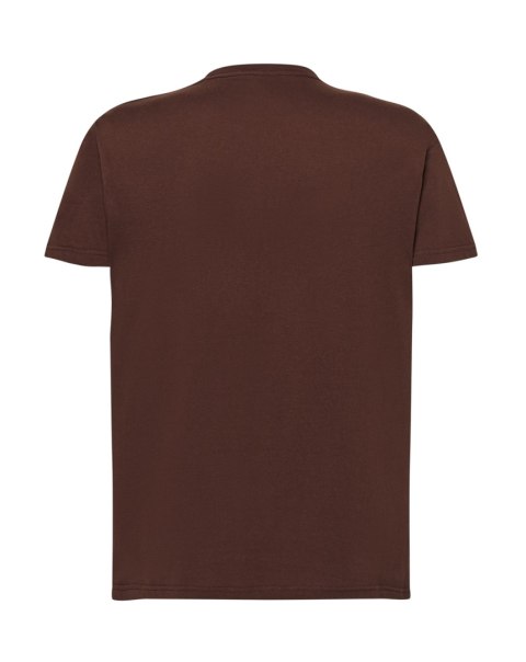 T-shirt koszulka bawełniana męska TSRA brąz 190g rozm. M JHK T-shirt koszulka bawełniana męska TSRA brąz 190g rozm. M JHK