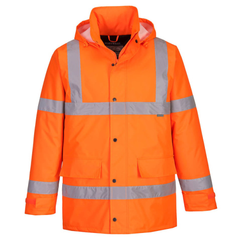 Kurtka ostrzegawcza zimowa HI-VIS S460 pomarańczowa PORTWEST Kurtka ostrzegawcza zimowa HI-VIS S460 pomarańczowa PORTWEST