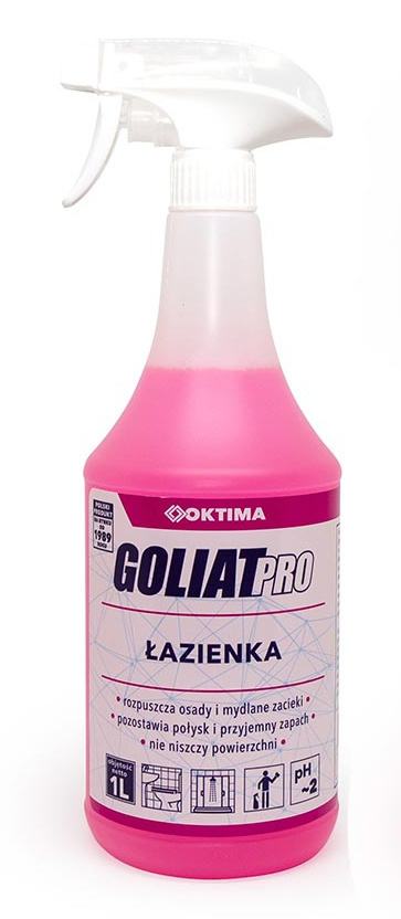 Płyn do czyszczenia łazienek 1 L Goliat PRO Oktima