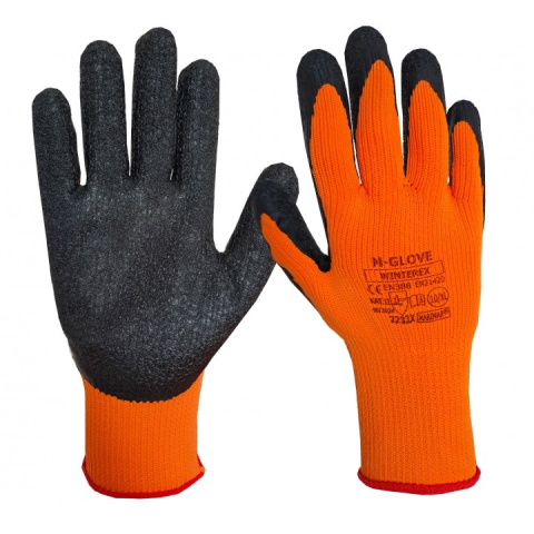 Rękawice ochronne ocieplane WINTEREX spieniony lateks roz. 10 M-GLOVE Rękawice ochronne ocieplane WINTEREX spieniony lateks roz. 10 M-GLOVE