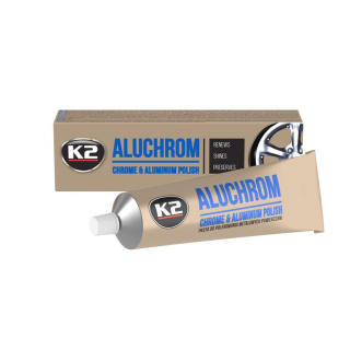 Pasta do polerowania chromu czyści i nabłyszcza ALUCHROM 120g K2