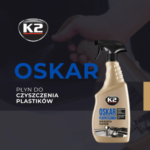 Płyn do czyszczenia plastików OSKAR 750 ml K2