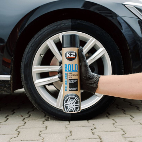 Spray do pielęgnacji i nabłyszczania opon BOLD 600 ml K2