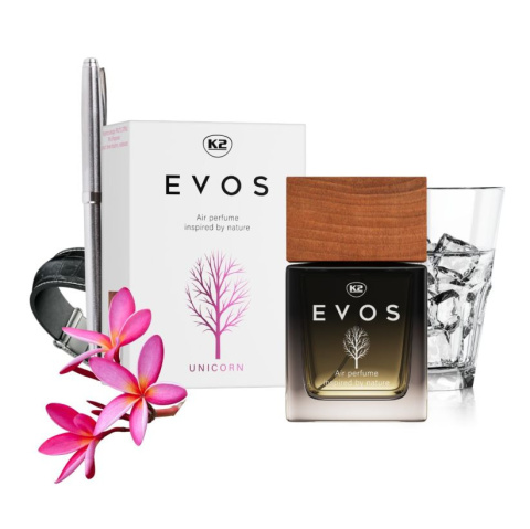 Zapach perfumy do auta EVOS Unicorn flakon 50ml K2
