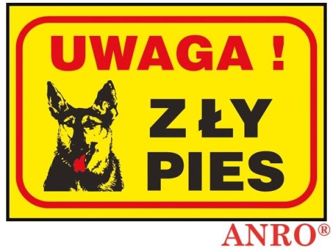 ZNAK BEZPIECZEŃSTWA ANRO ZNAK BEZPIECZEŃSTWA ANRO