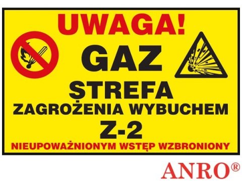 ZNAK BEZPIECZEŃSTWA ANRO ZNAK BEZPIECZEŃSTWA ANRO