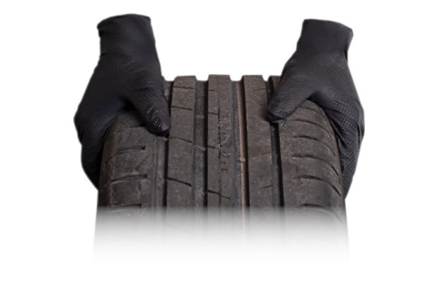 Rękawice nitrylowe czarne Grip BARDZO GRUBE 50 szt. rozm. XL ProMates Rękawice nitrylowe czarne Grip BARDZO GRUBE 50 szt. rozm. XL ProMates