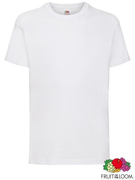 Koszulka Dziecięca Valueweight T – 100% Bawełna, Krótki Rękaw FRUIT OF THE LOOM Koszulka Dziecięca Valueweight T – 100% Bawełna, Krótki Rękaw FRUIT OF THE LOOM