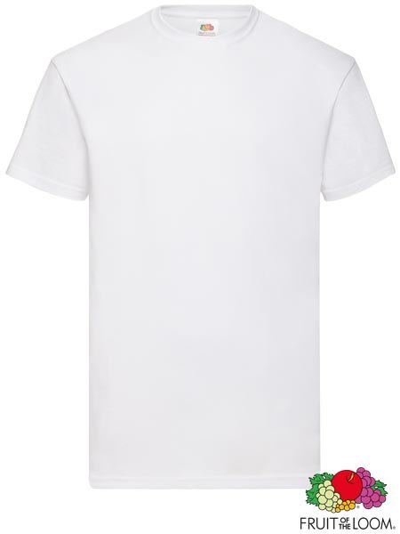 Koszulka Męska Valueweight T – 100% Bawełna, Bez Szwów Bocznych FRUIT OF THE LOOM Koszulka Męska Valueweight T – 100% Bawełna, Bez Szwów Bocznych FRUIT OF THE LOOM