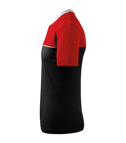 Koszulka unisex colormix czarno-czerwona Koszulka unisex colormix czarno-czerwona